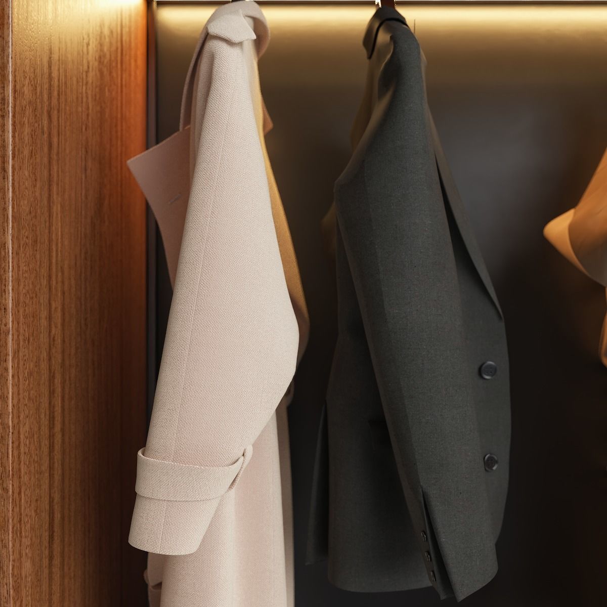 Wardrobe Presotto 3D model_8