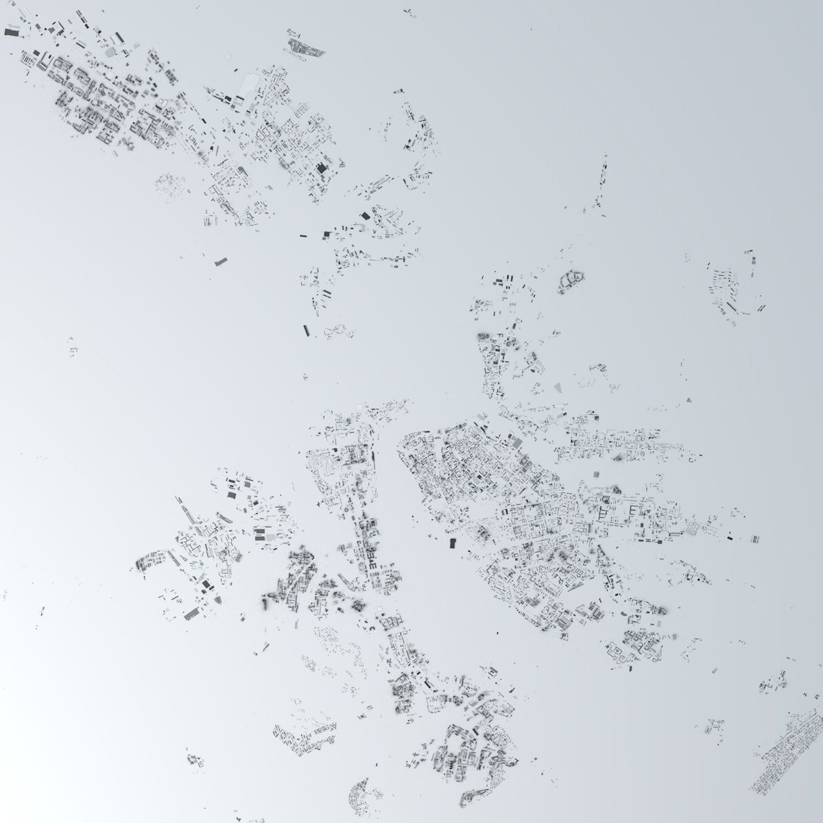 Irkutsk Streets and Buildings 3D model_1