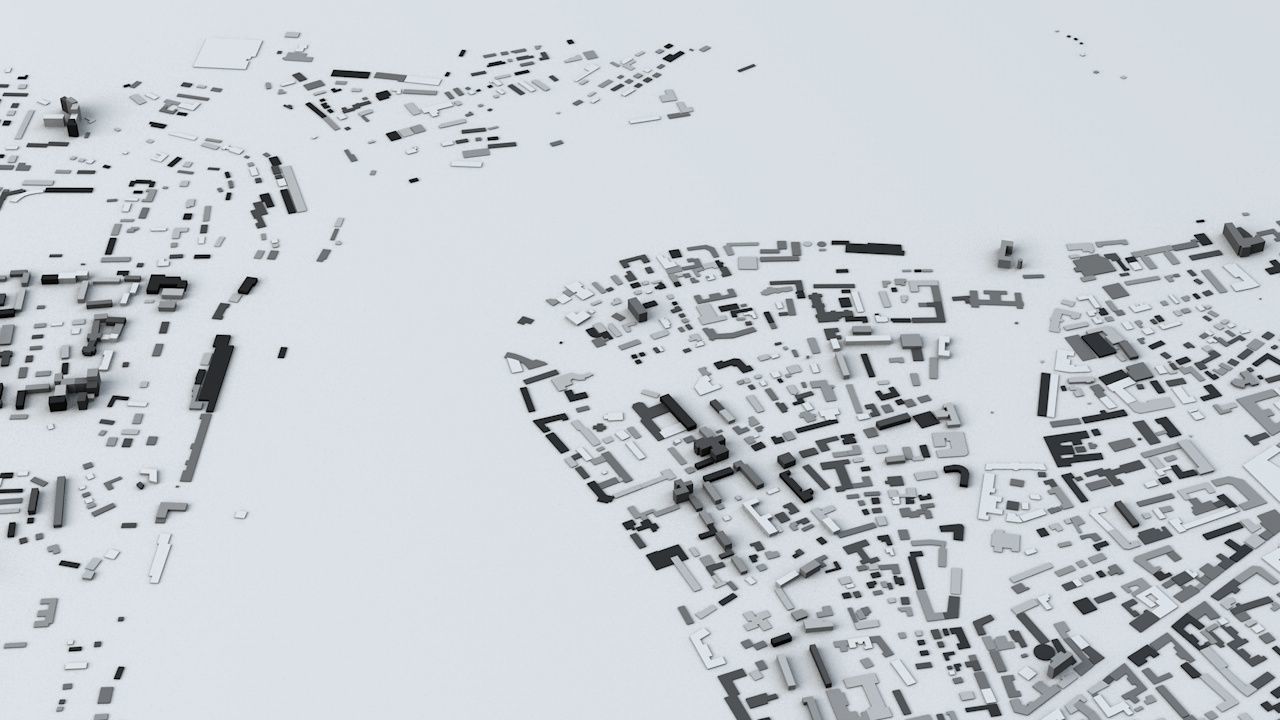 Irkutsk Streets and Buildings 3D model_8