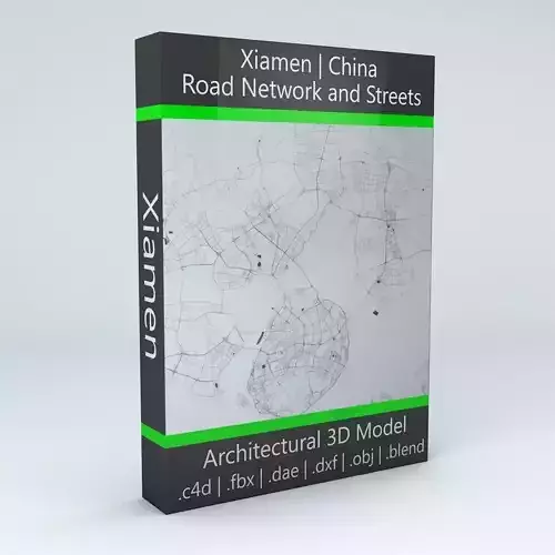 Xiamen Road Network and Streets