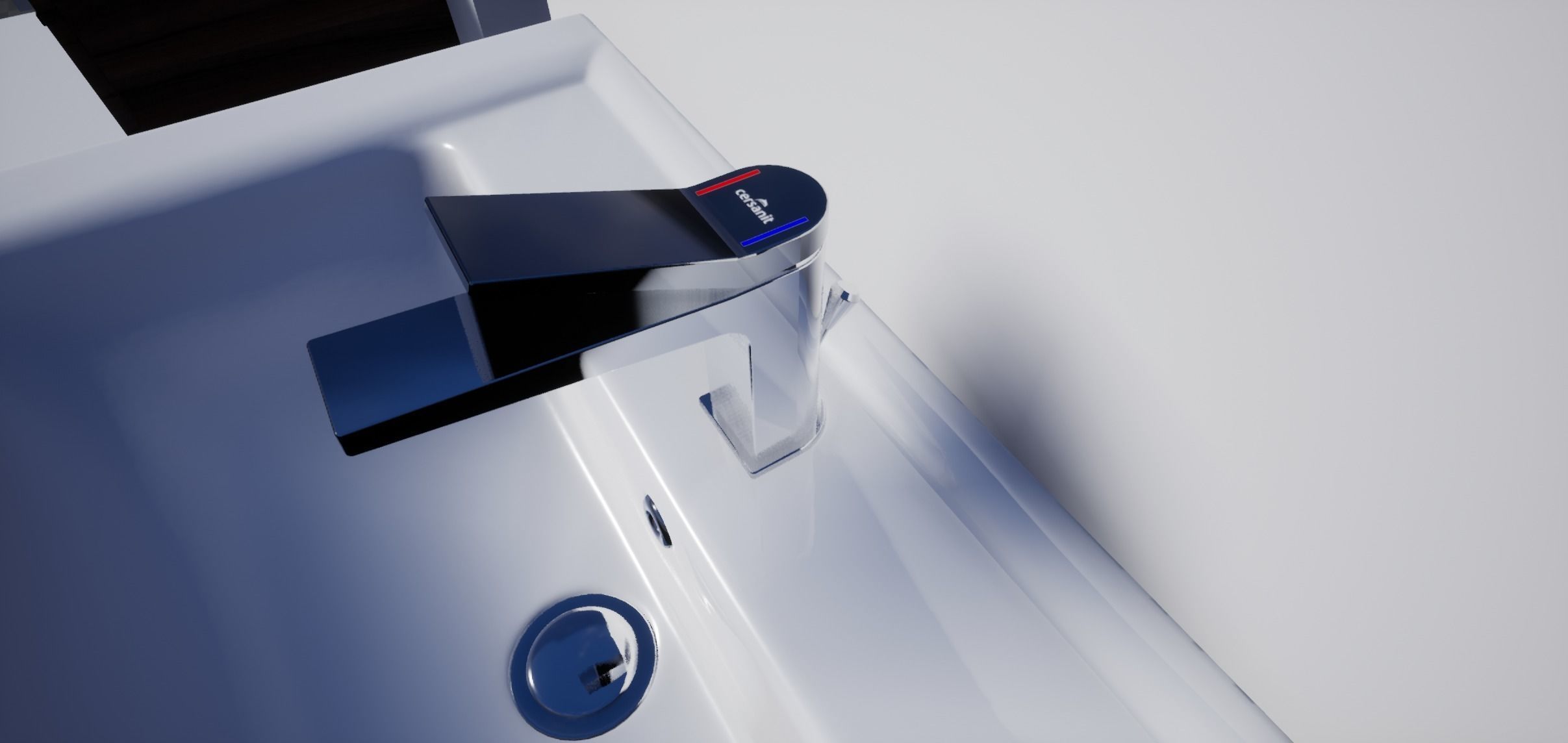 Bathroom Furniture set 01 3D model_10