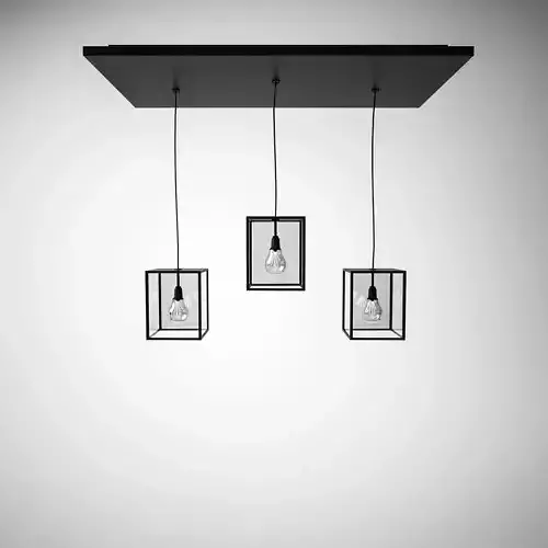 Retro Ceiling-Lamp - Living Room Furniture 03