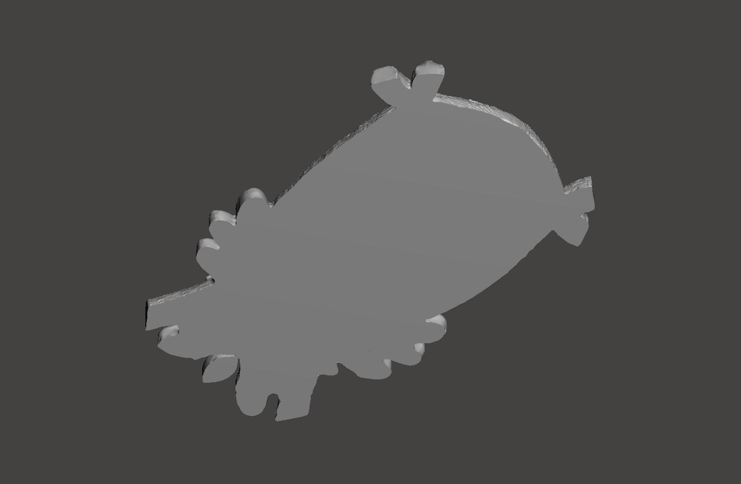 Trophy base or shield  3D print model_3