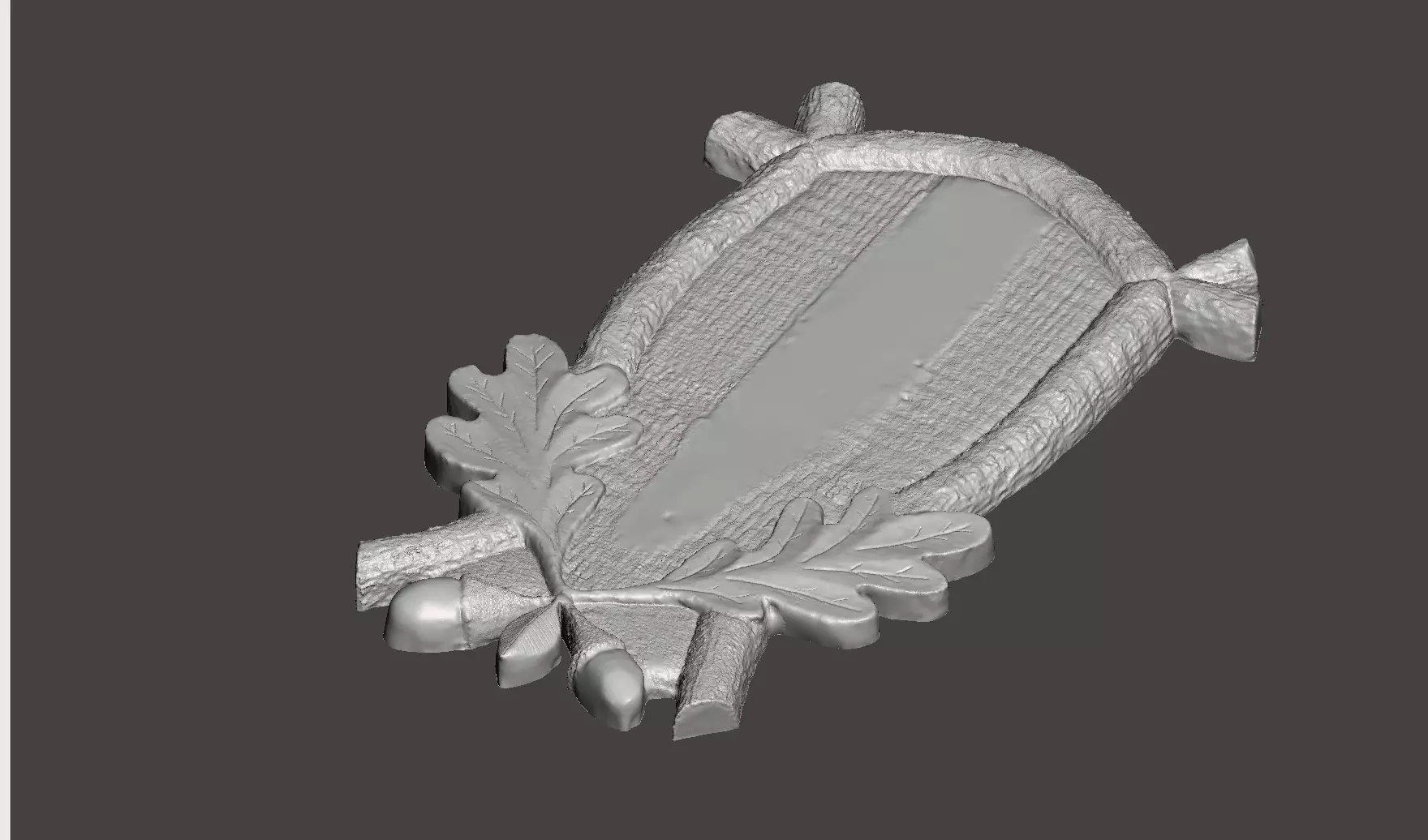 Trophy base or shield  3D print model_0