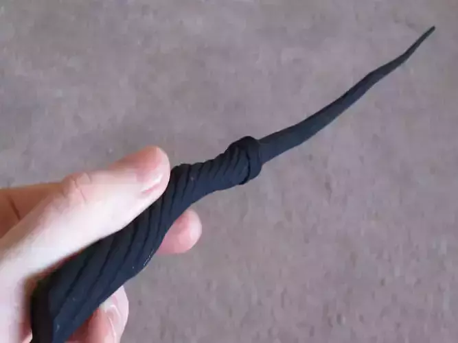 Harry Potter Style Wizard Wand 3d Printable 3D print model
