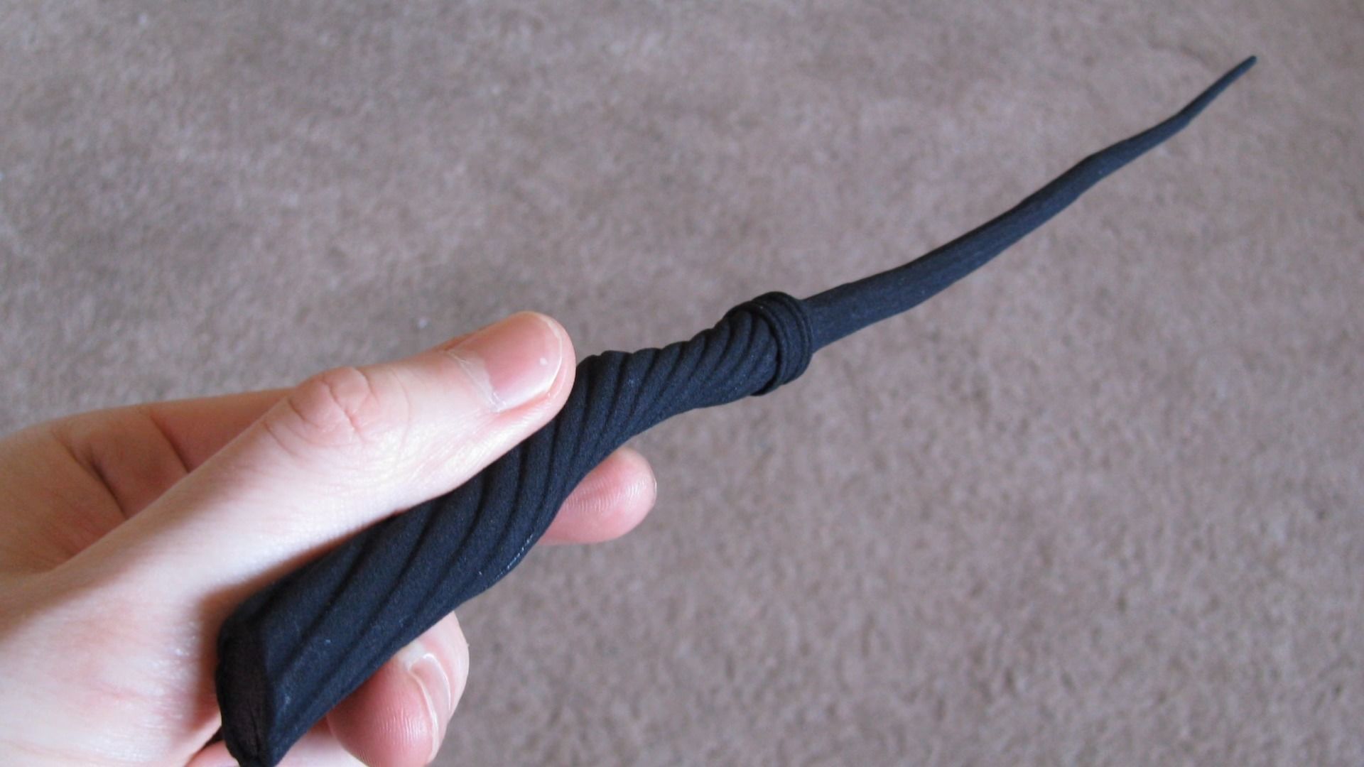 Harry Potter Style Wizard Wand 3d Printable 3D print model_1