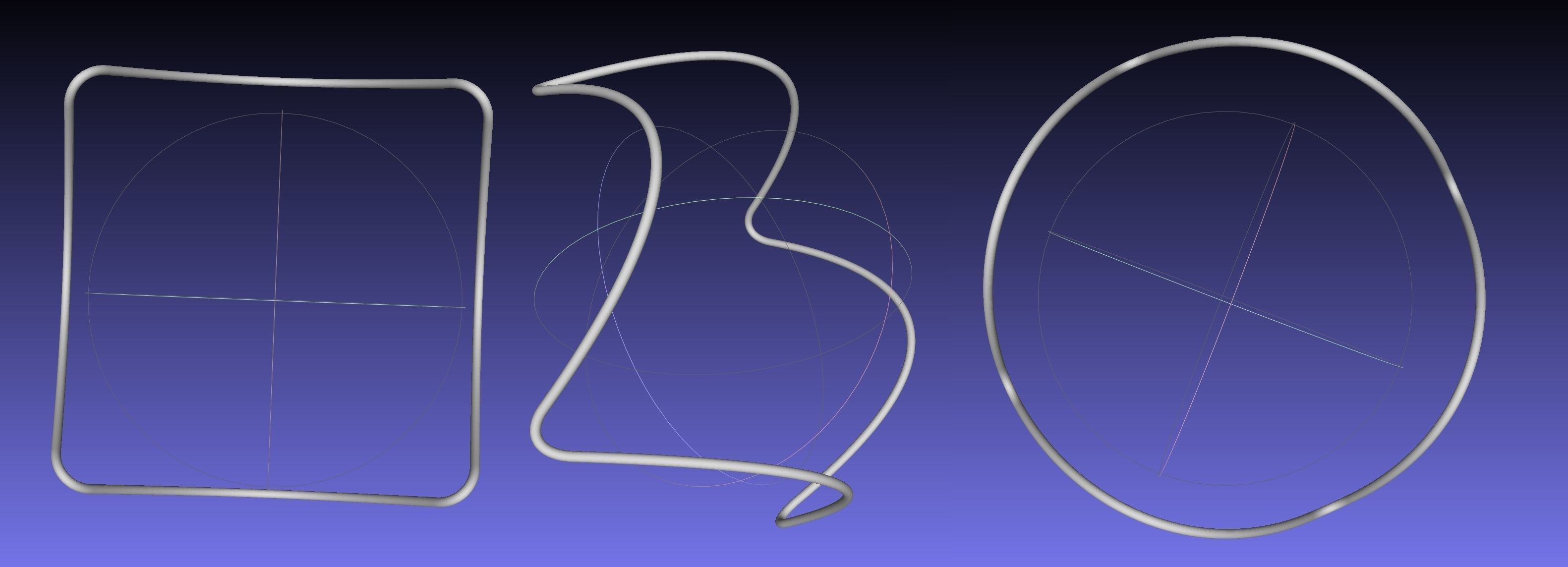 3D-Printable Perspective Puzzle - Squaring Circle 3D print model_2