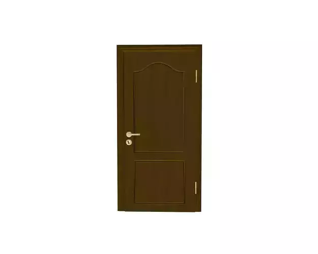 Mahogany inside door
