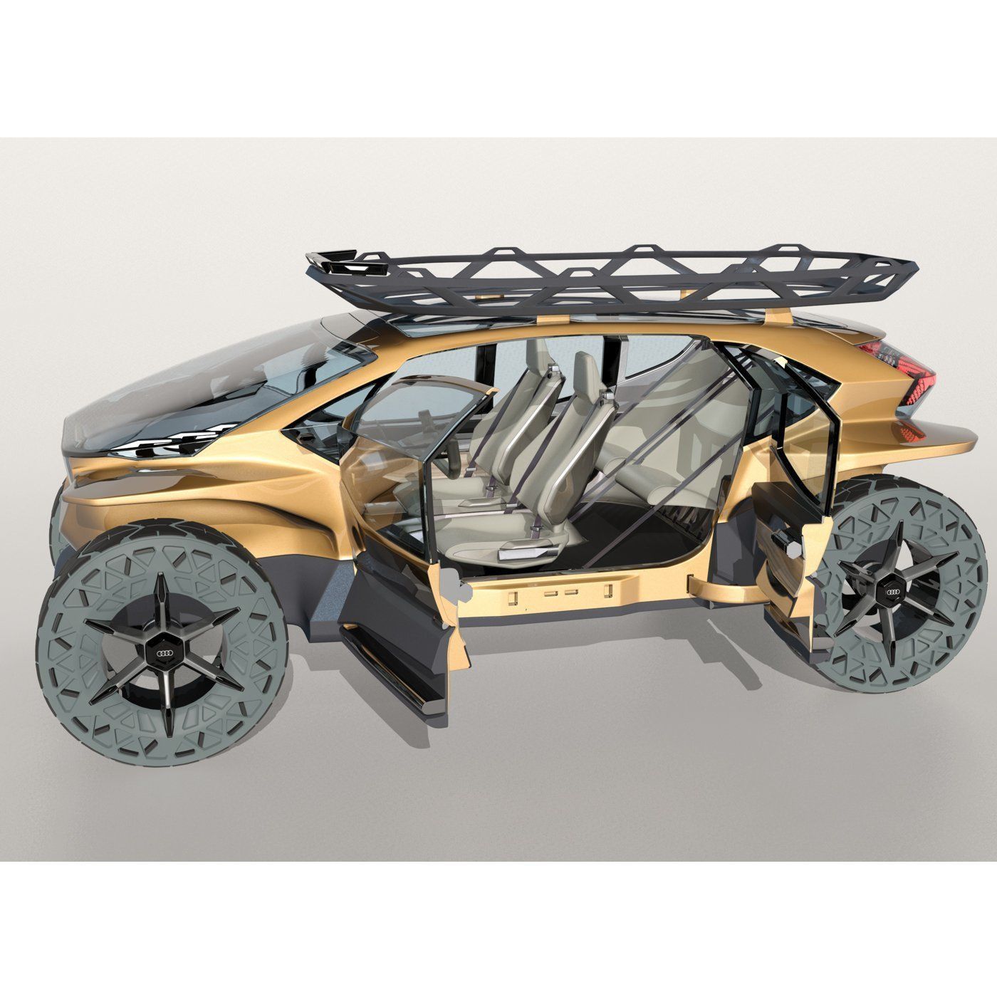 Audi AI Trail 3D model_11