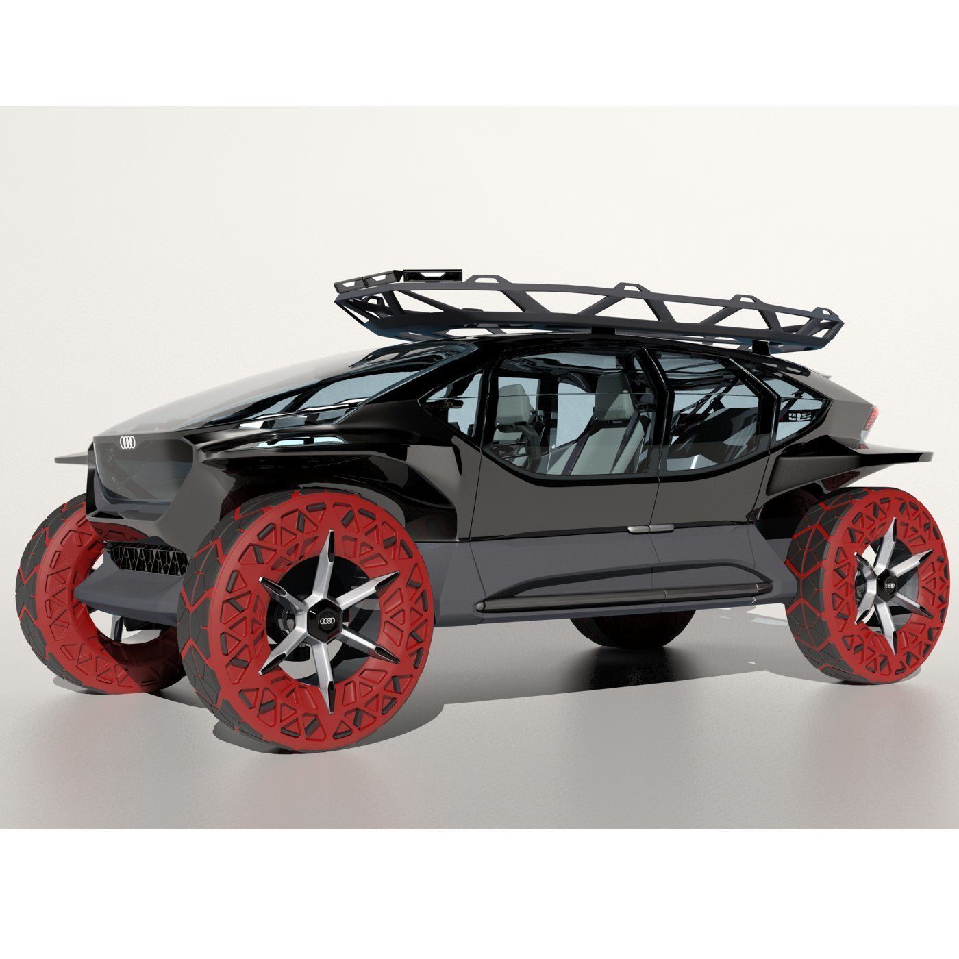 Audi AI Trail 3D model_4