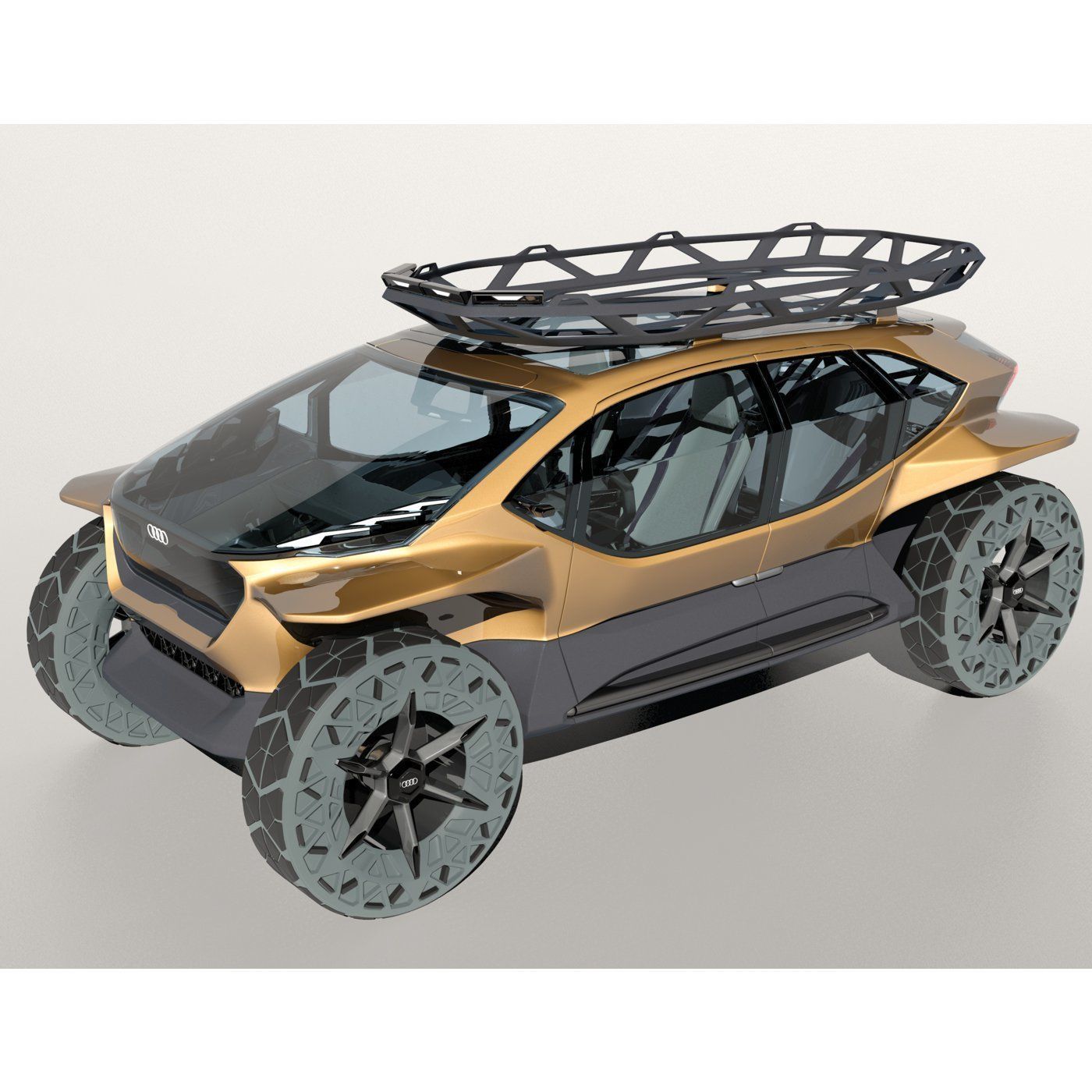 Audi AI Trail 3D model_5