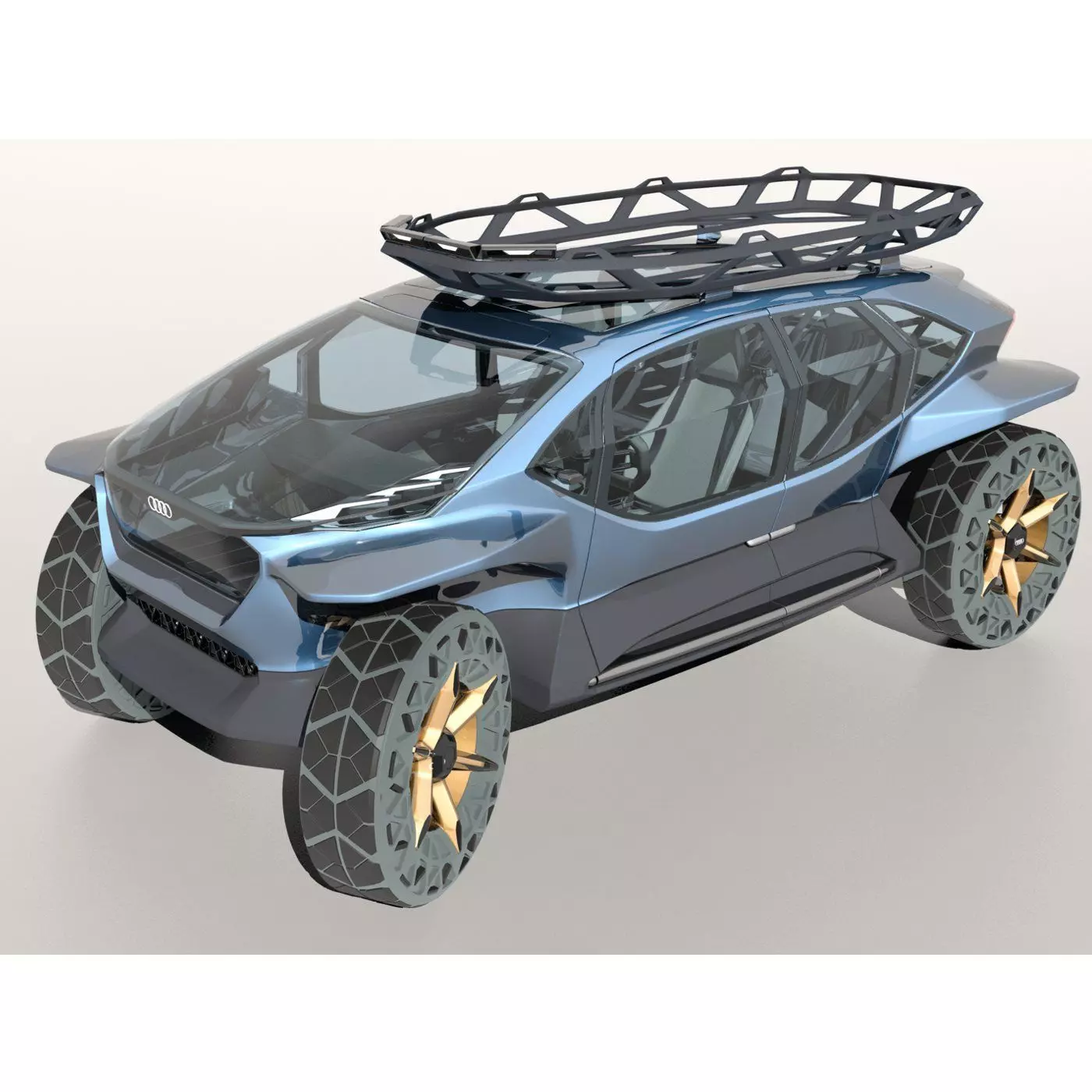 Audi AI Trail 3D model_0