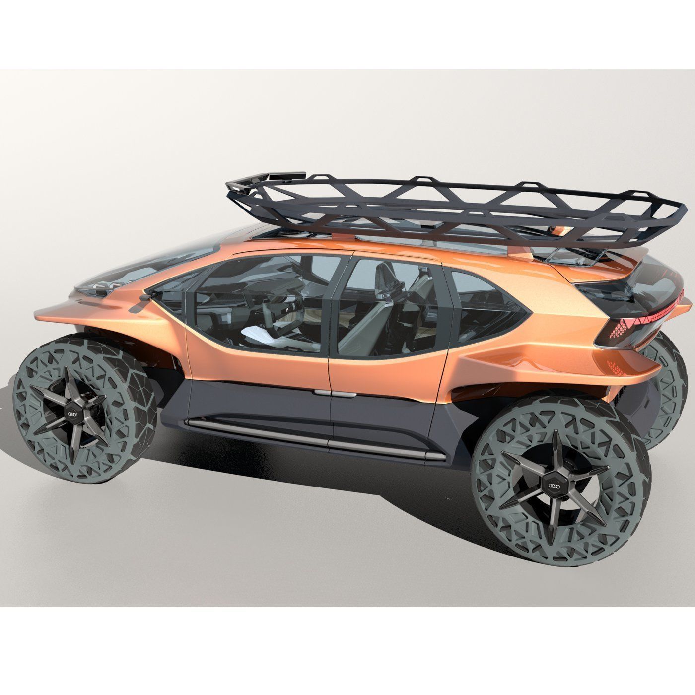 Audi AI Trail 3D model_8