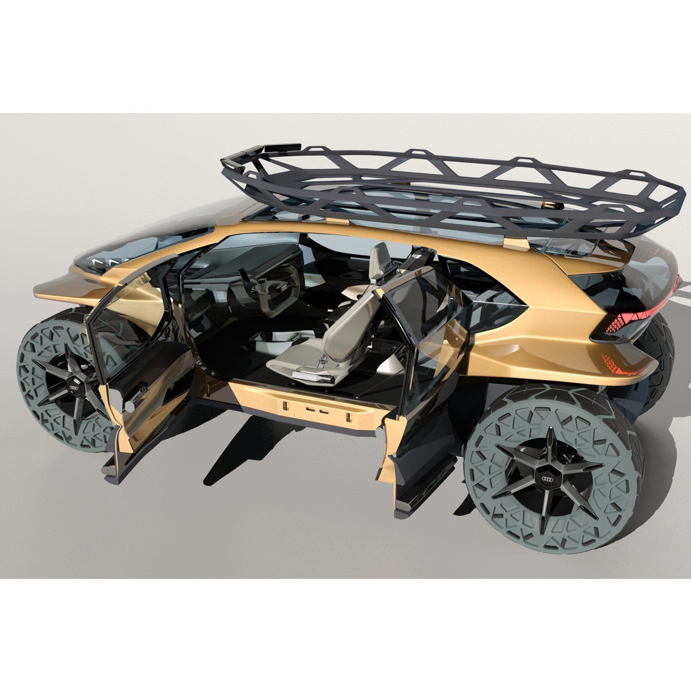 Audi AI Trail 3D model_10