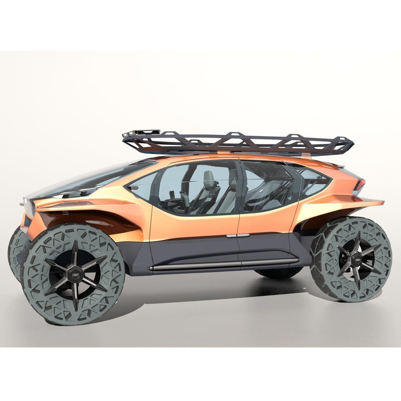 Audi AI Trail 3D model_7