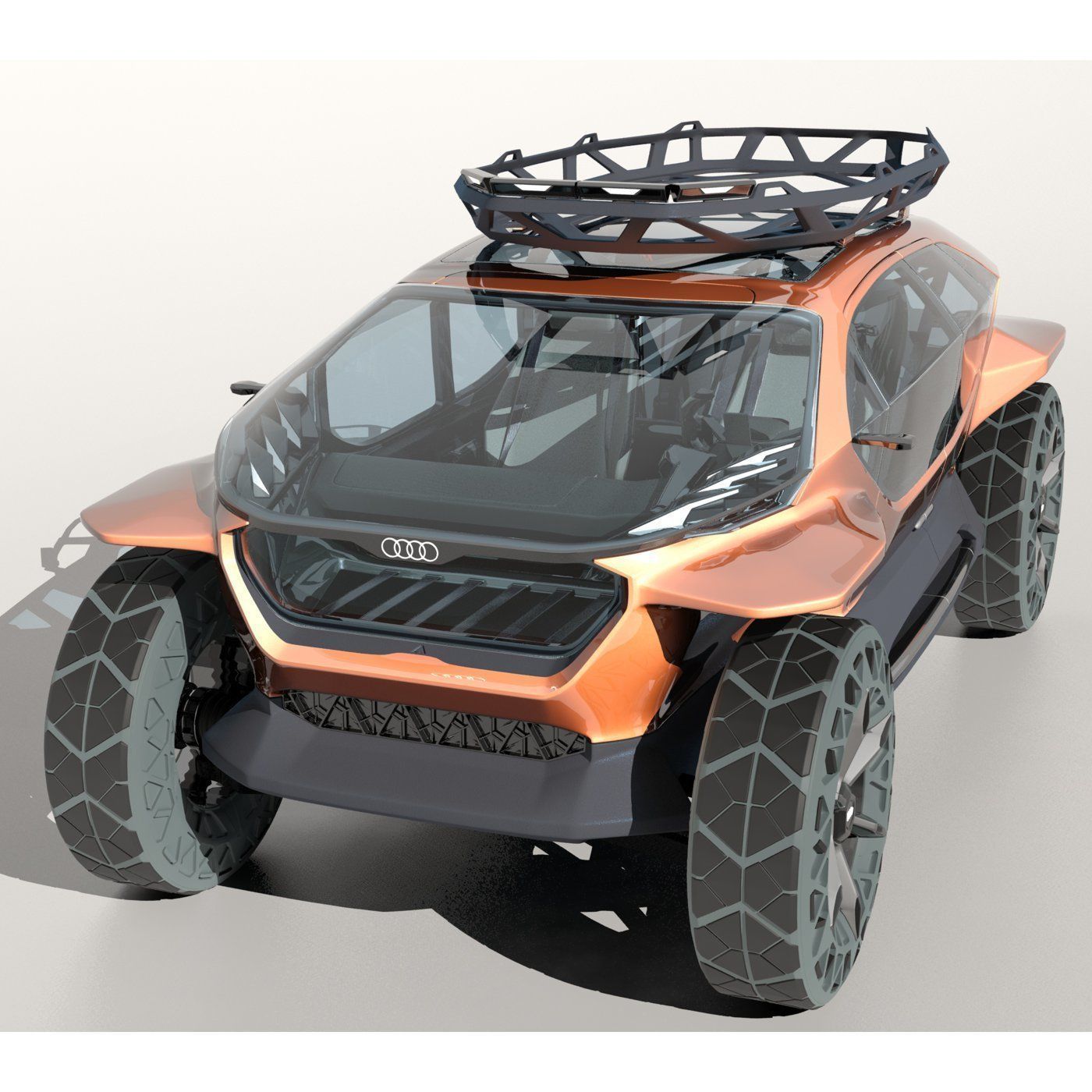 Audi AI Trail 3D model_1