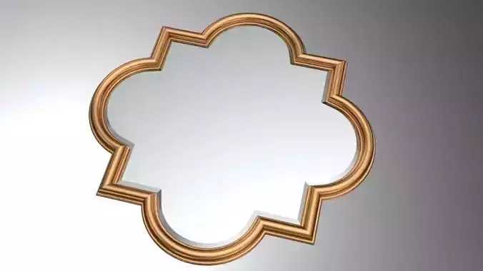 Harona Mughal Mirror Frame with NC File