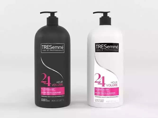 TRESemme 24 Hour Body Shampoo and Conditioner 3D model