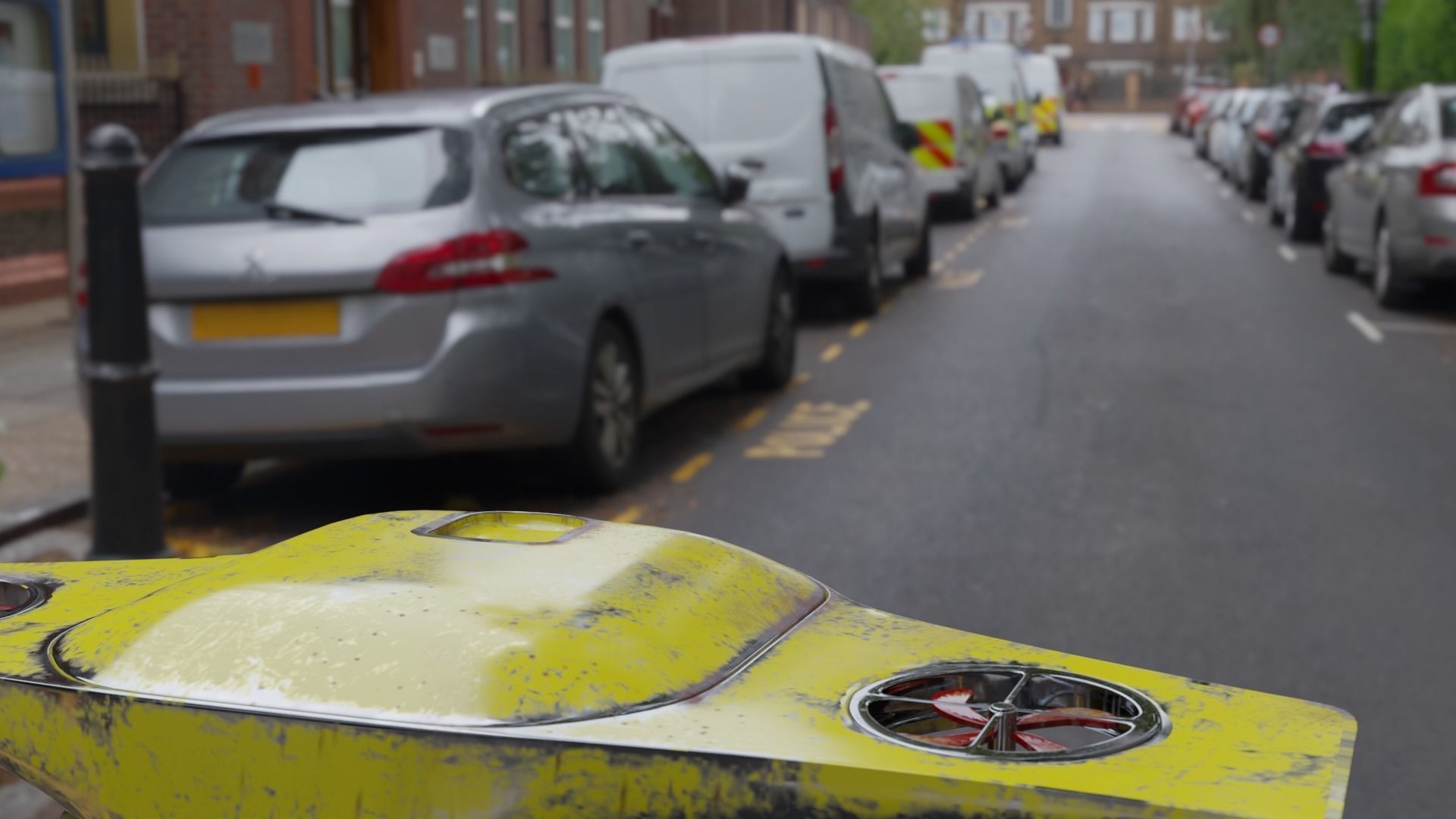 OLD DRONE  3D model_4