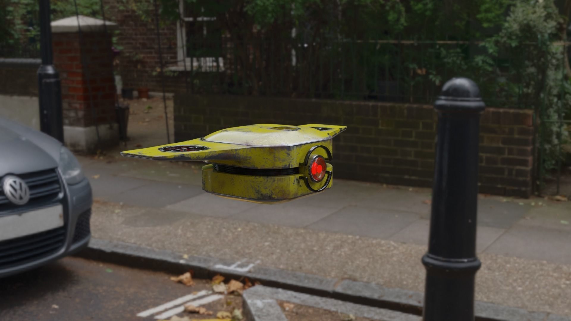 OLD DRONE  3D model_1