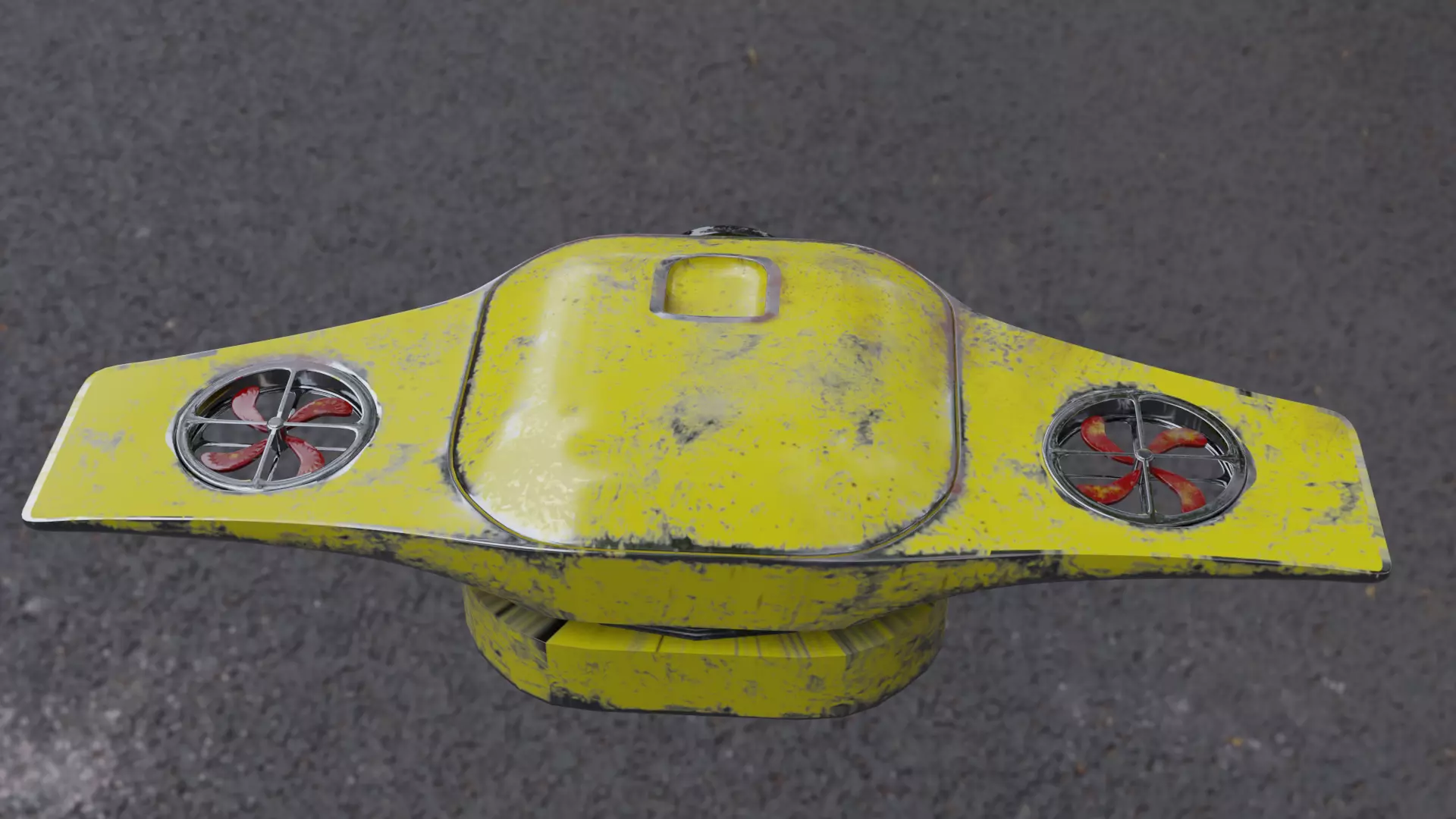 OLD DRONE  3D model_0