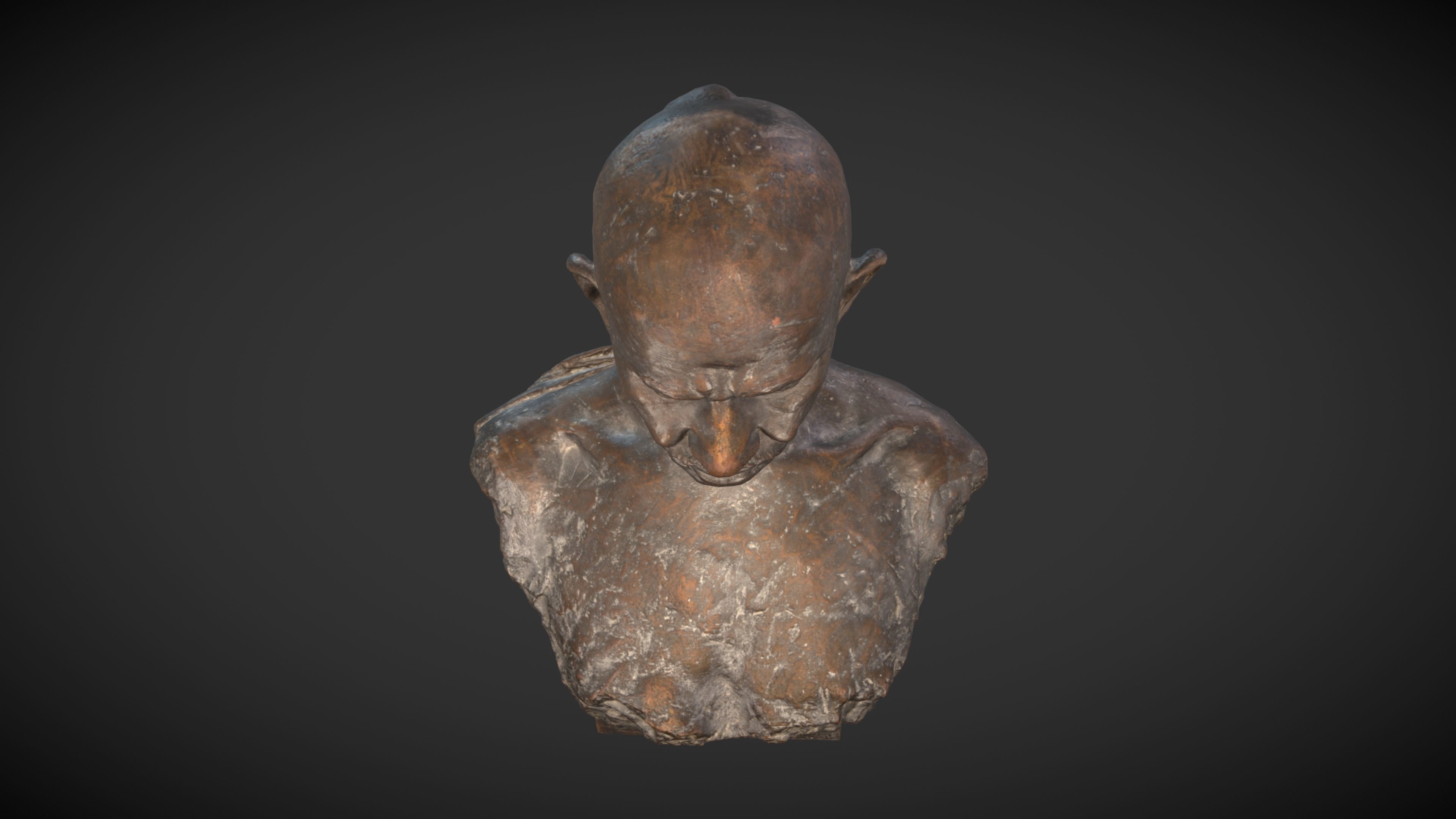 Gandhi by Karmarkar 3DP 3D print model_15