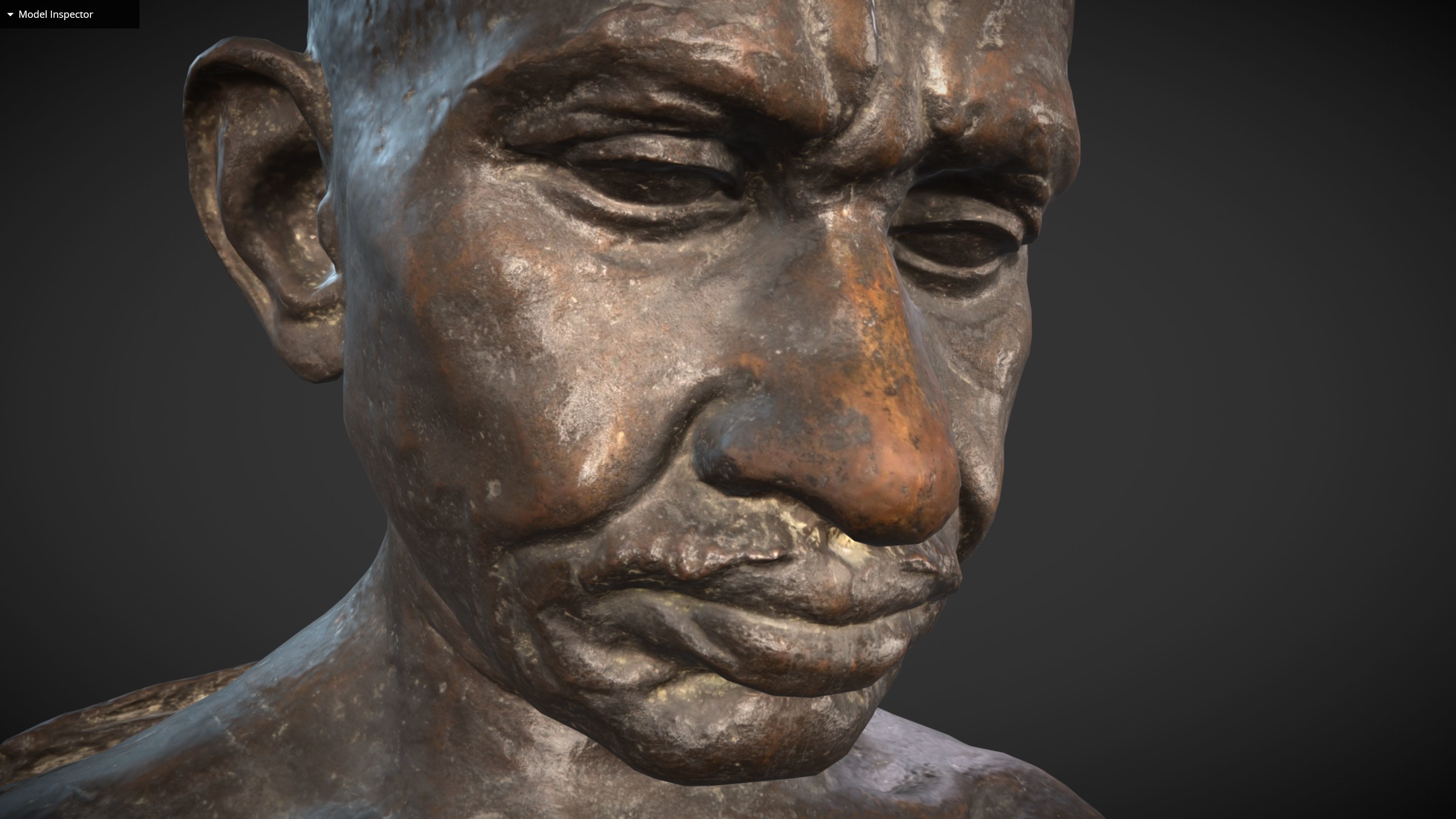 Gandhi by Karmarkar 3DP 3D print model_5