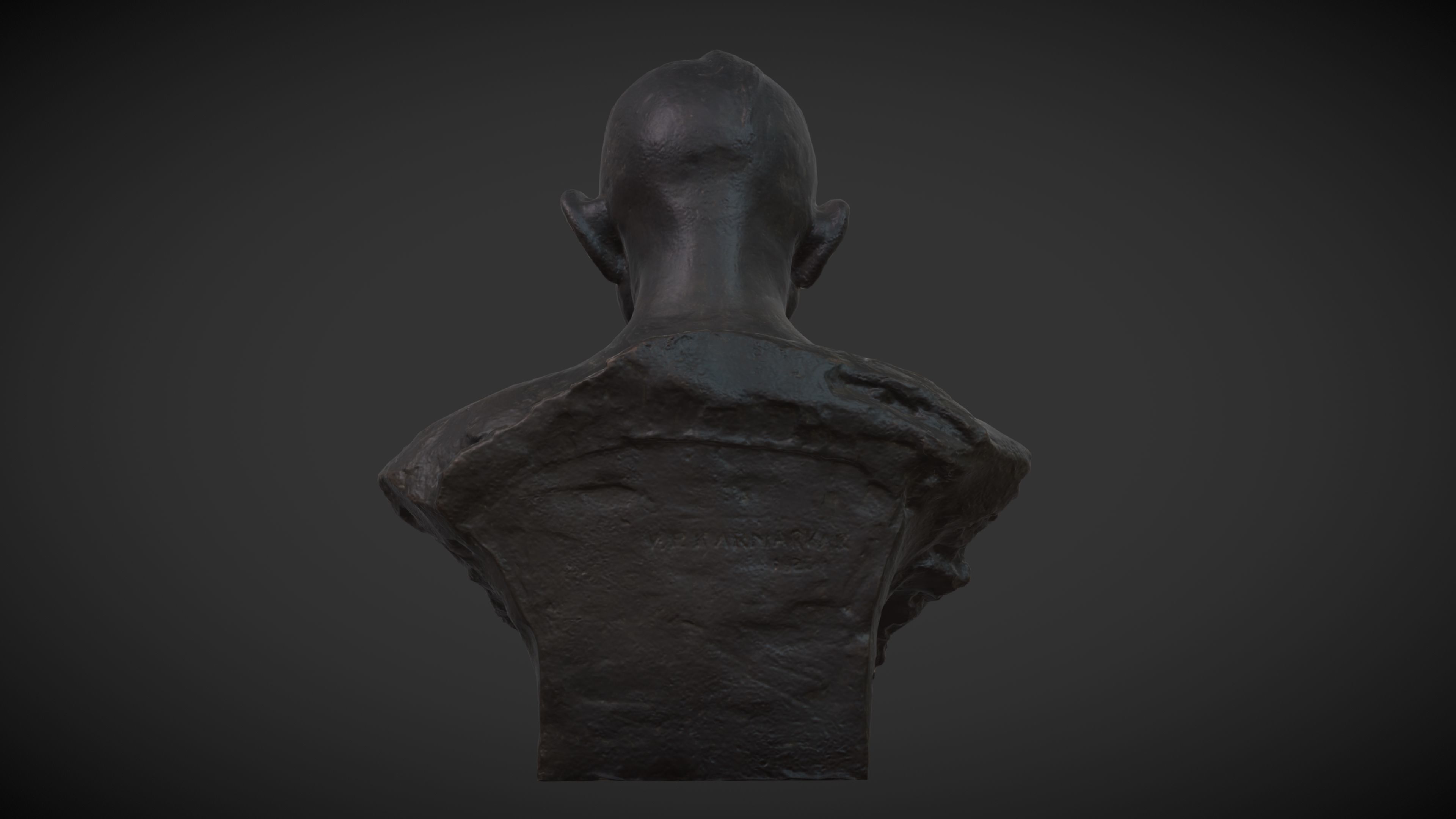 Gandhi by Karmarkar 3DP 3D print model_7