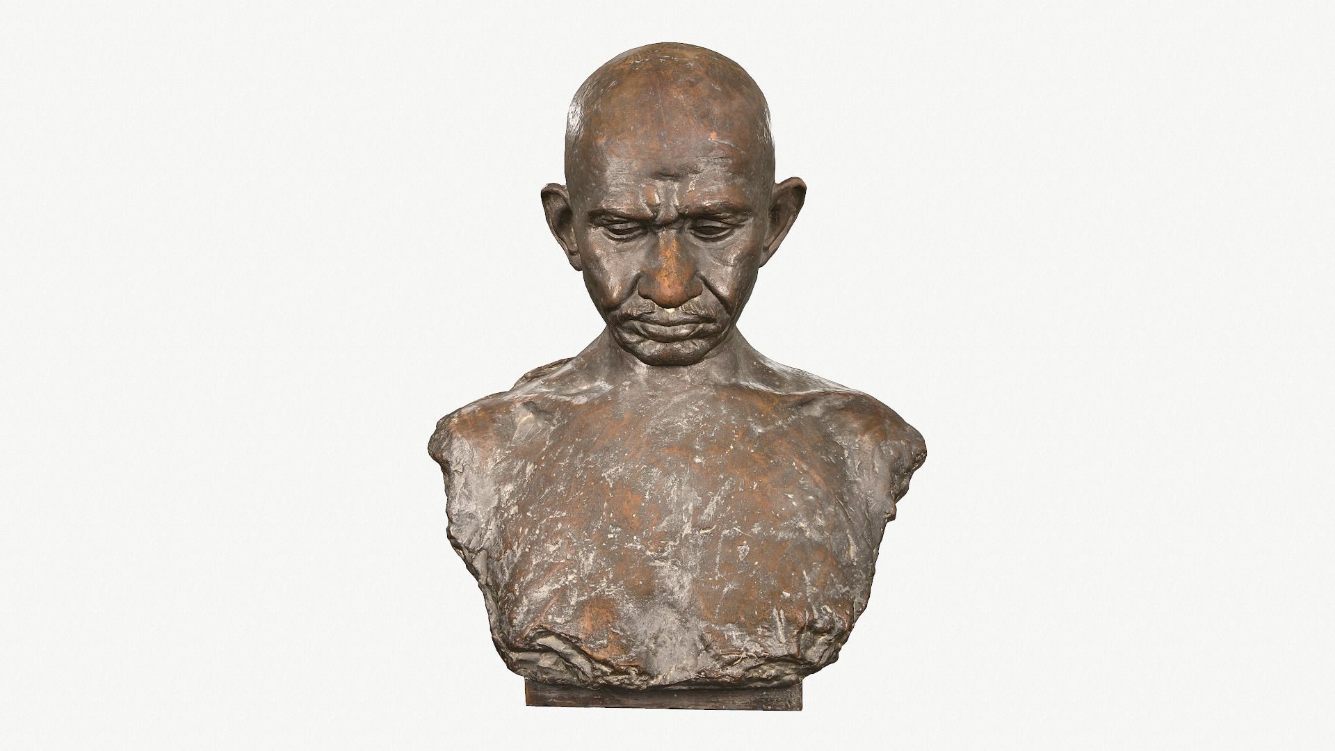 Gandhi by Karmarkar 3DP 3D print model_2