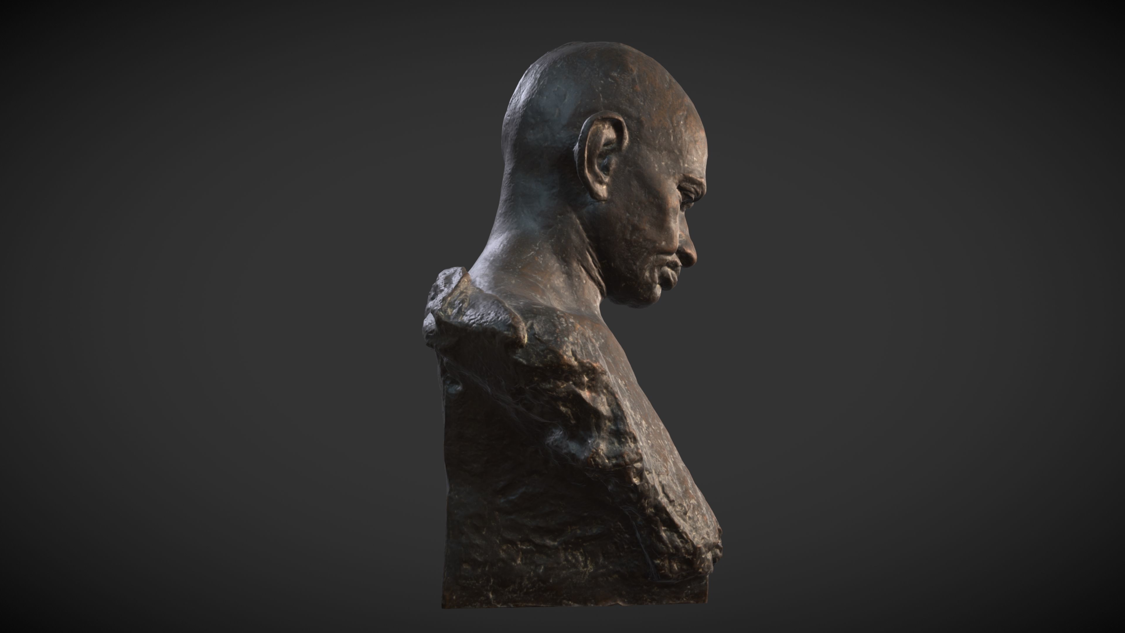 Gandhi by Karmarkar 3DP 3D print model_4