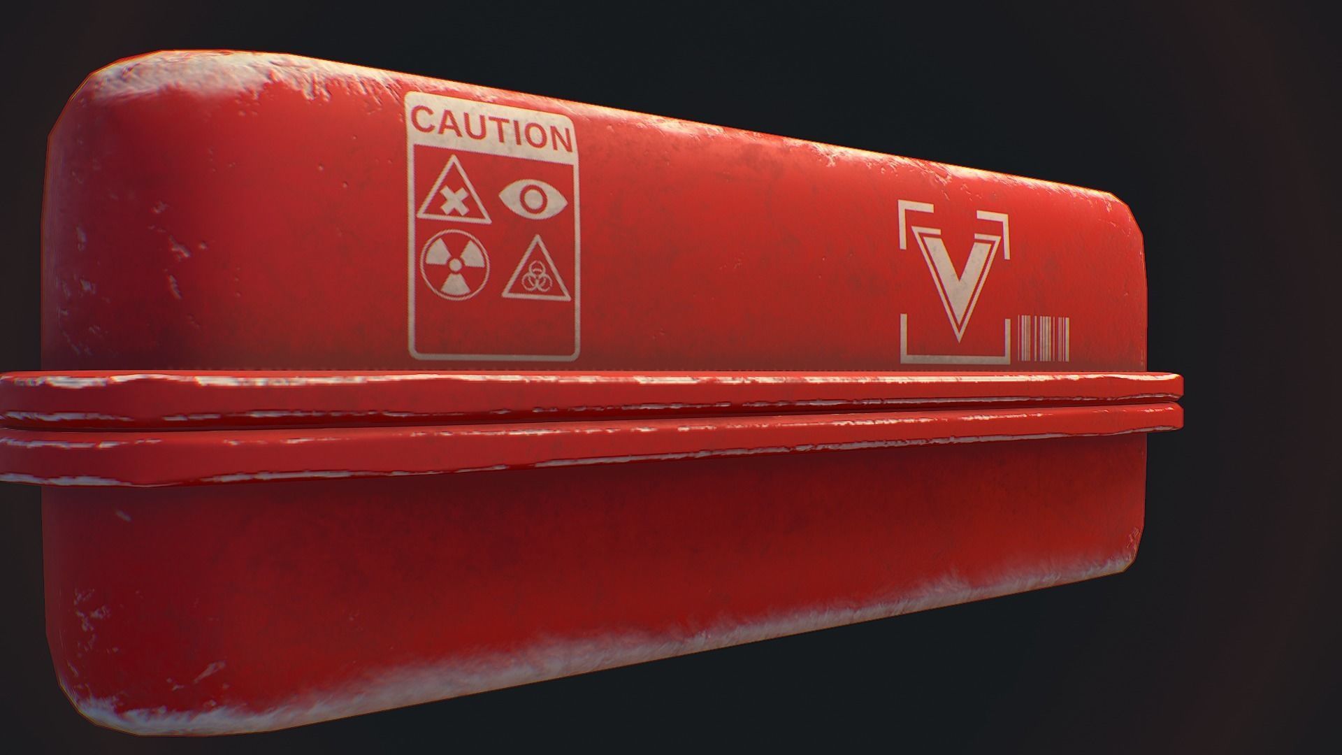 Simple First Aid Kit Free low-poly 3D model_3