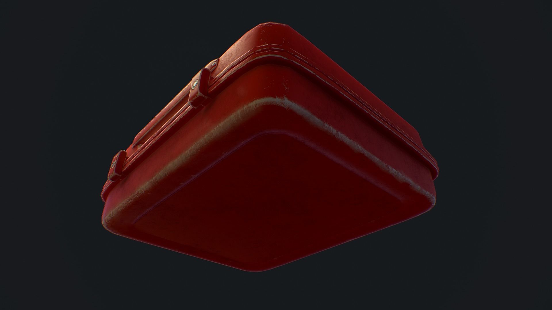 Simple First Aid Kit Free low-poly 3D model_2