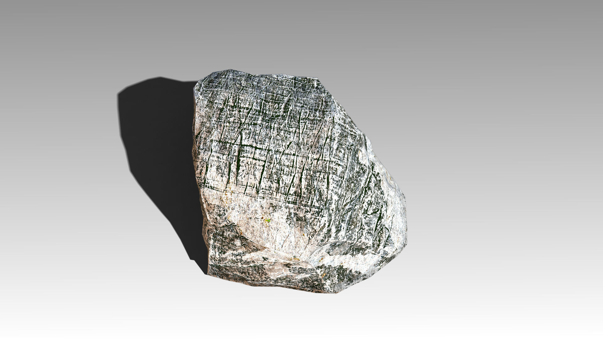 Stone 04 Set 01 PBR Low-poly 3D model_6