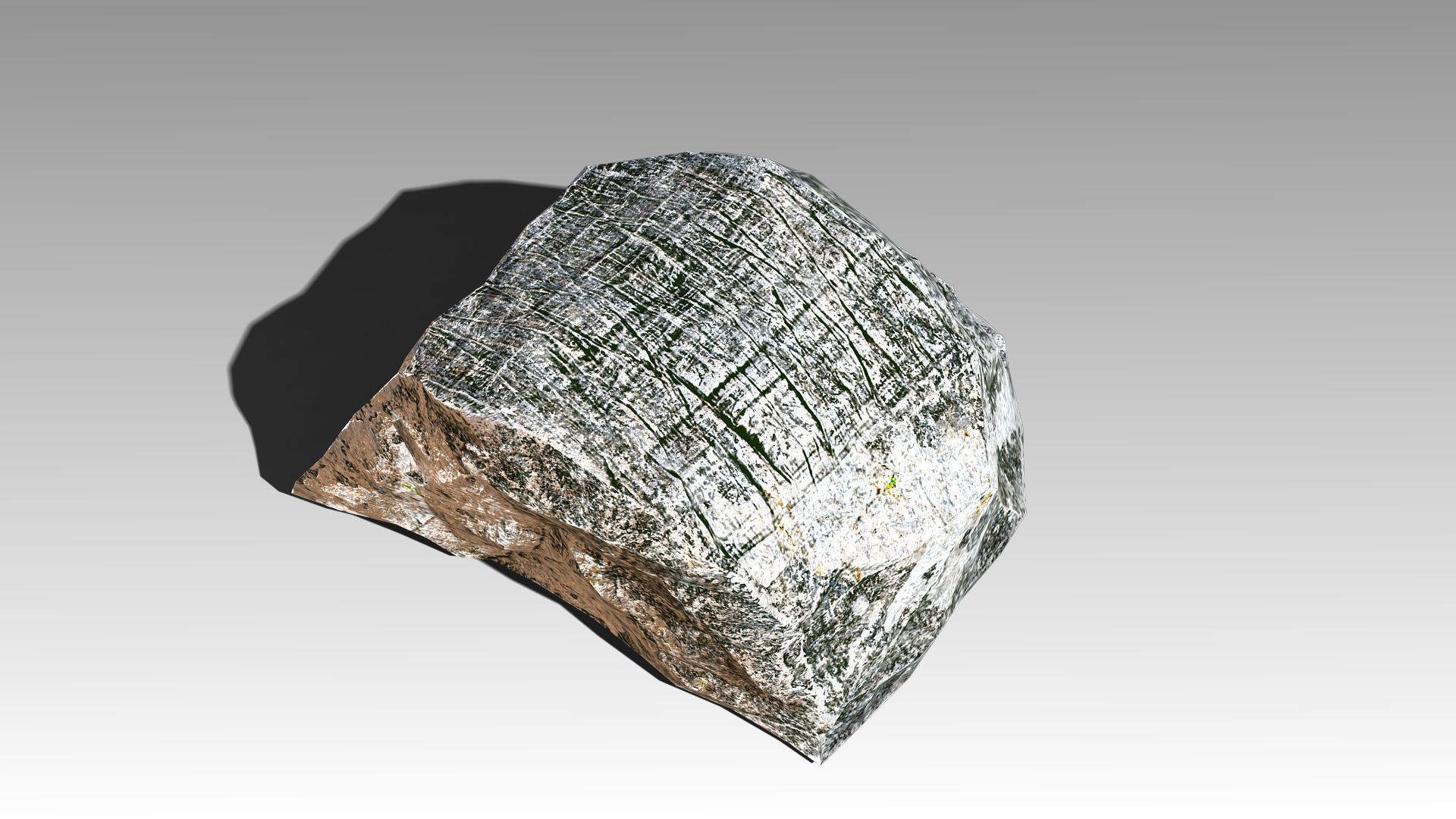 Stone 04 Set 01 PBR Low-poly 3D model_11