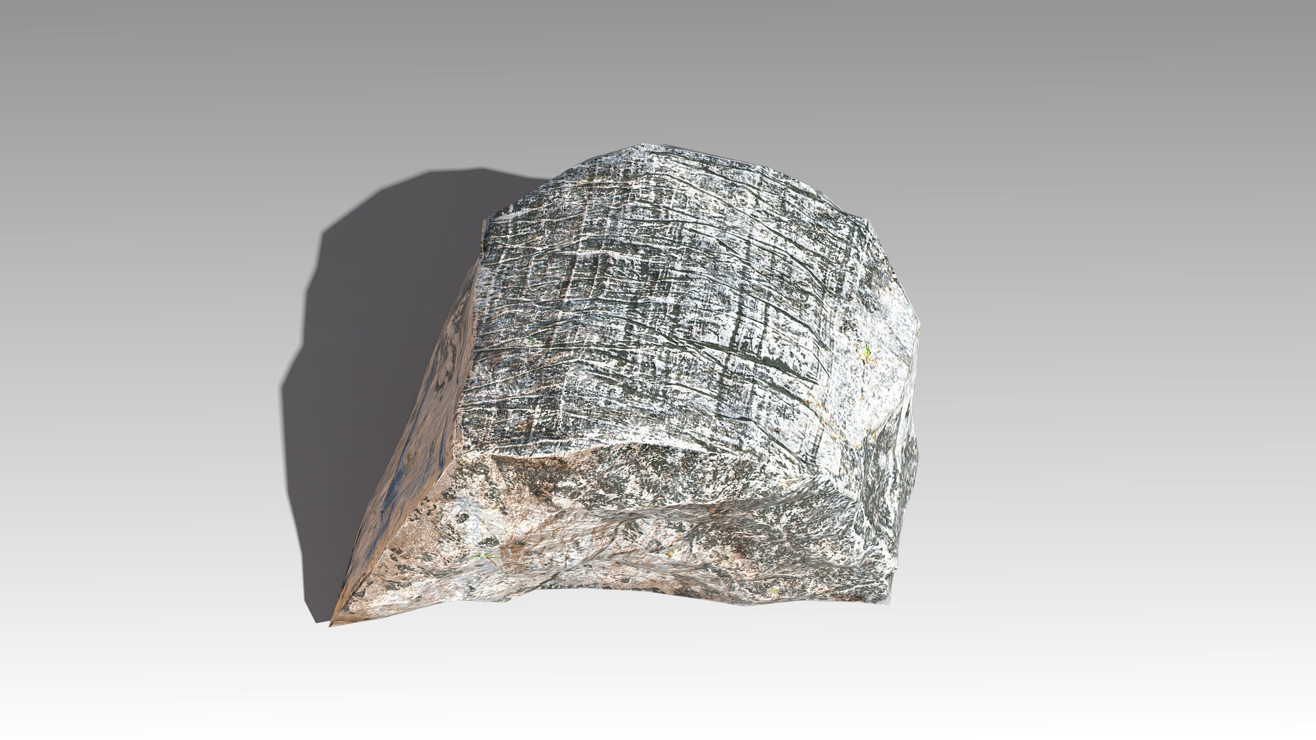 Stone 04 Set 01 PBR Low-poly 3D model_10