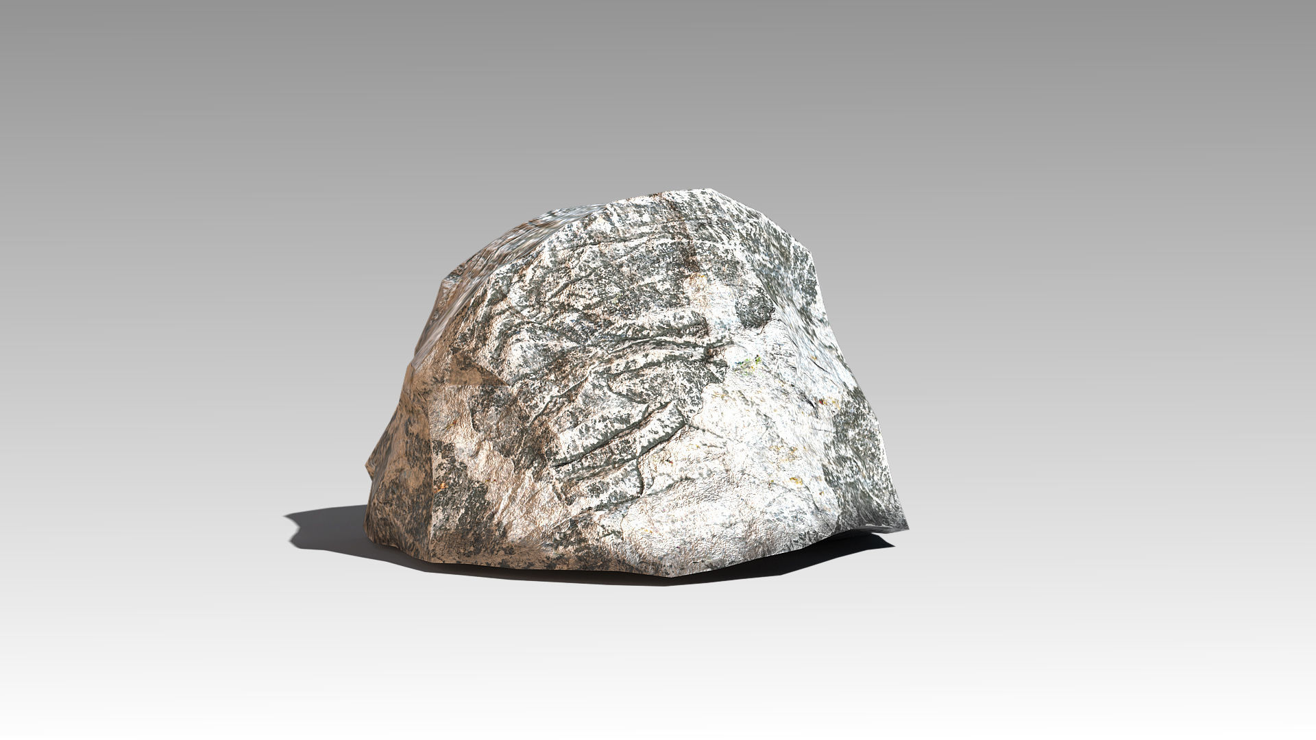 Stone 04 Set 01 PBR Low-poly 3D model_2