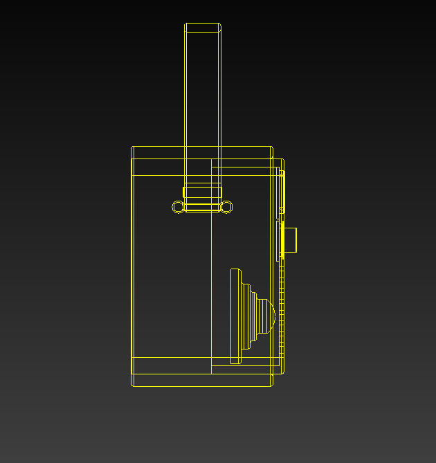 1970s speaker  3D model_6