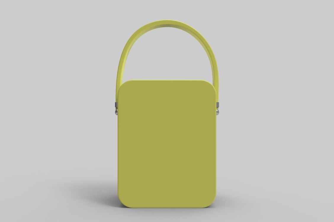 1970s speaker  3D model_2