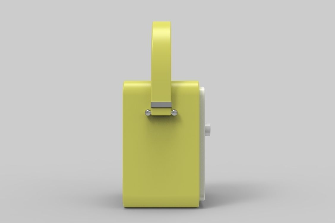 1970s speaker  3D model_3