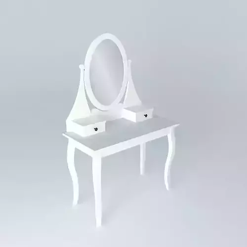 HEMNES vanity table Free 3D model