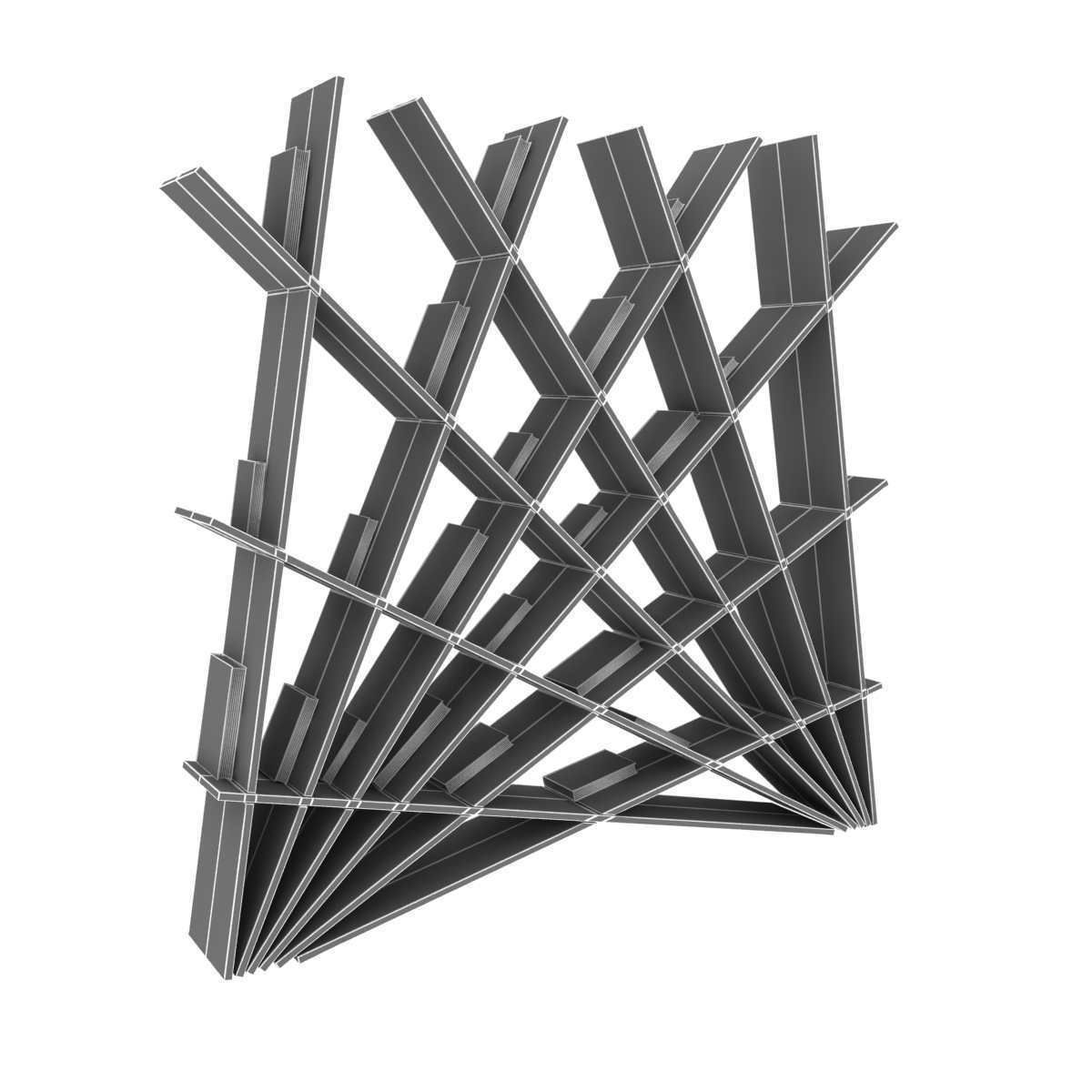 Italcollections CHEFT shelf unit 3d model 3D model_6