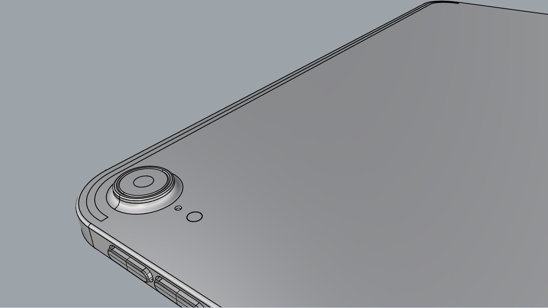 iPad Pro 12 9-inch Space Gray 3D model_24