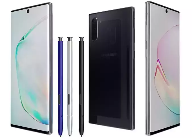 Samsung Galaxy Note 10 All Colors