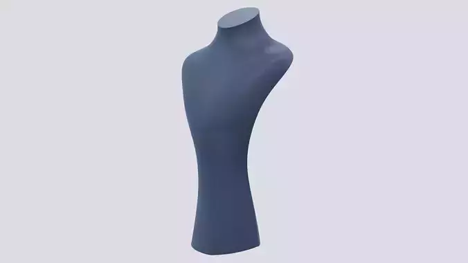 Bust Display - Jewelry Mannequins 3D 