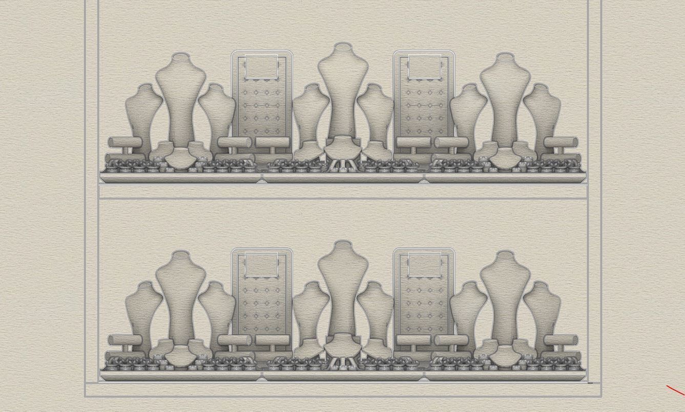 Window Display set 3D print model_3