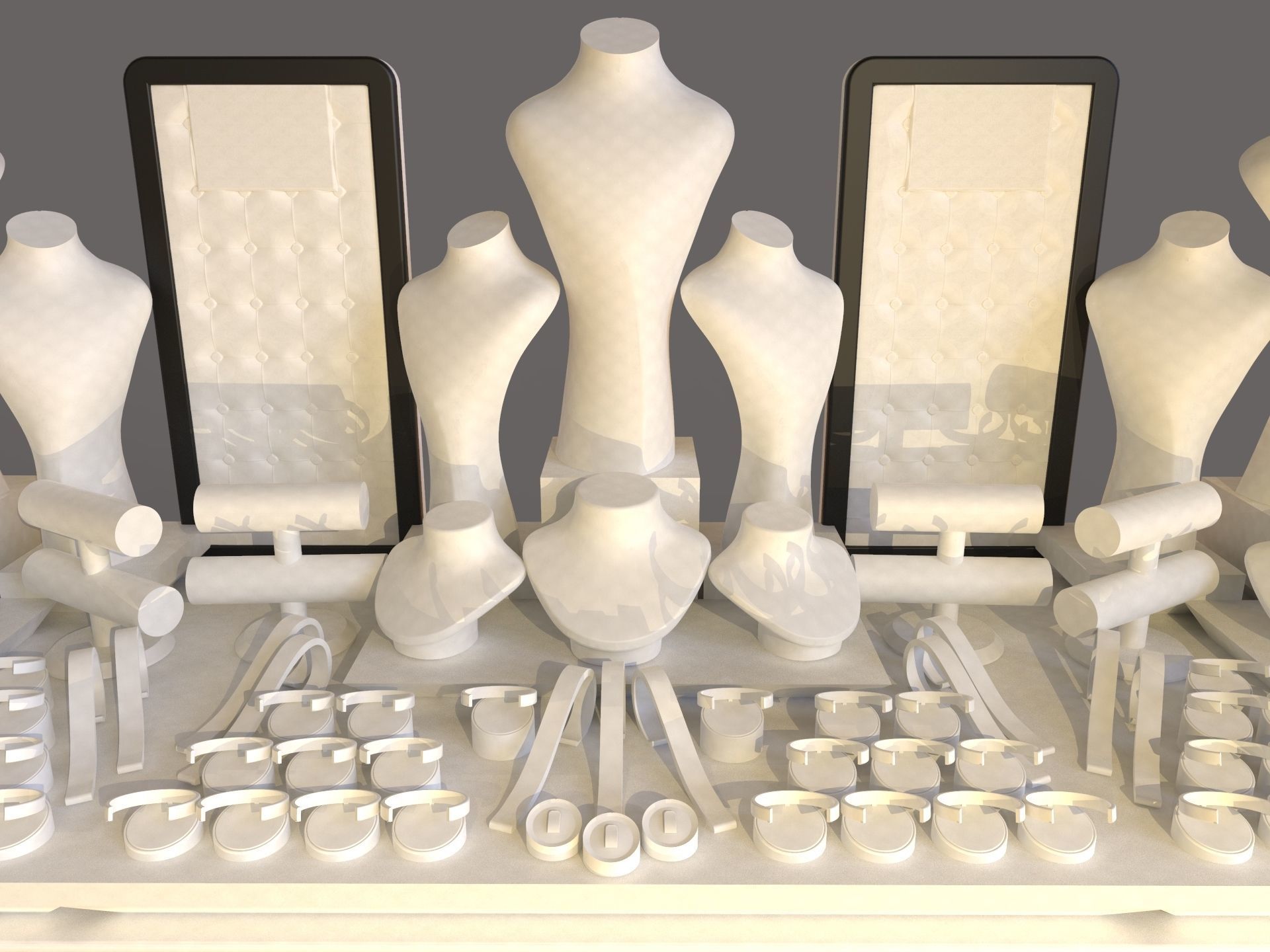 Window Display set 3D print model_2