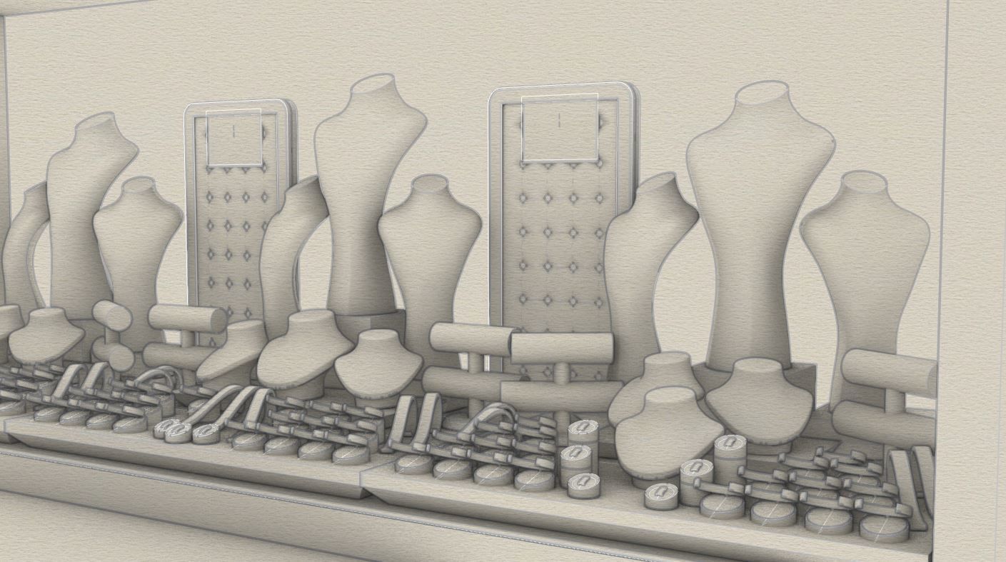 Window Display set 3D print model_5