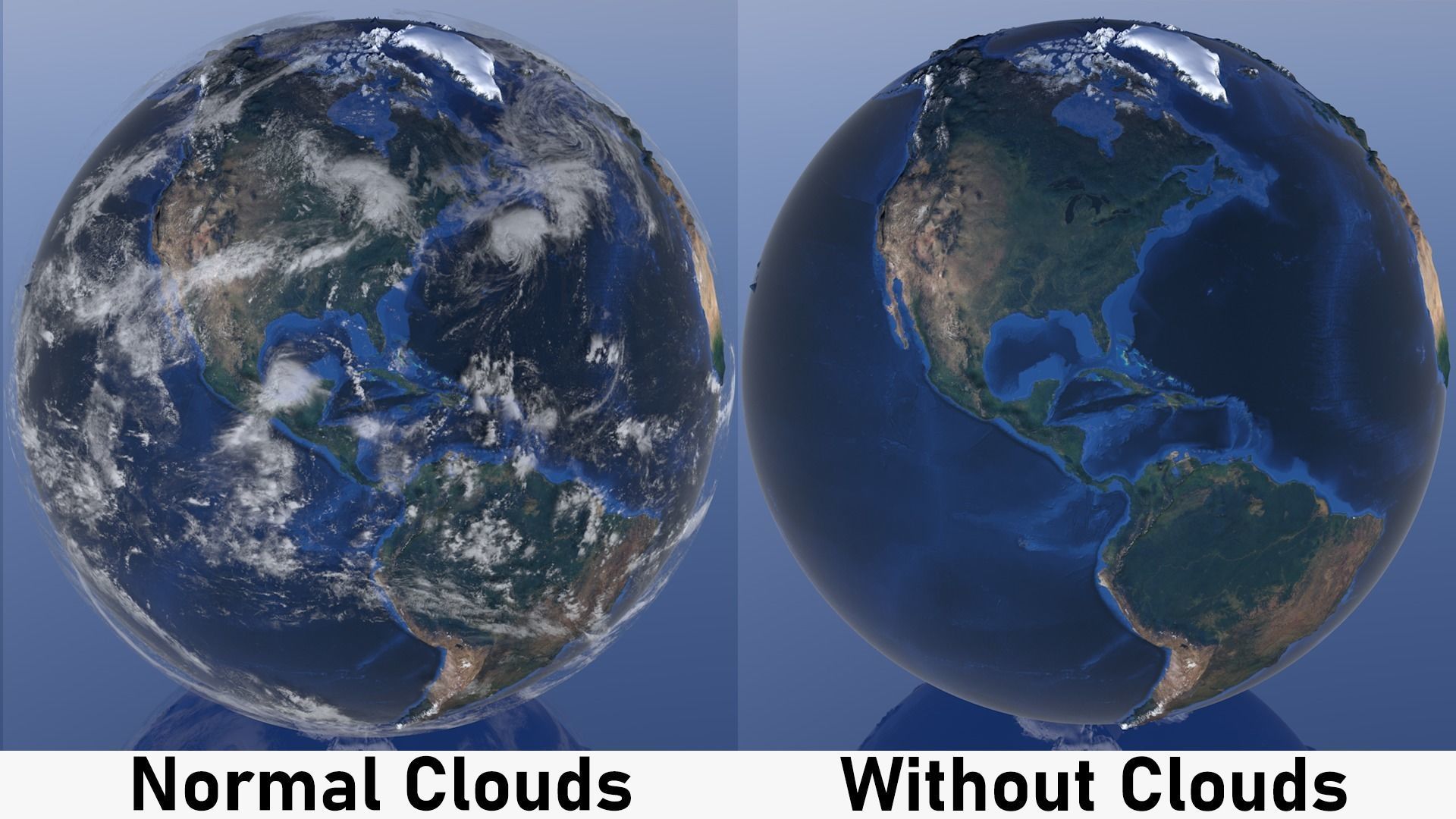 10K Relief Earth 3D Model - Bathymetry Texture 3D model_8