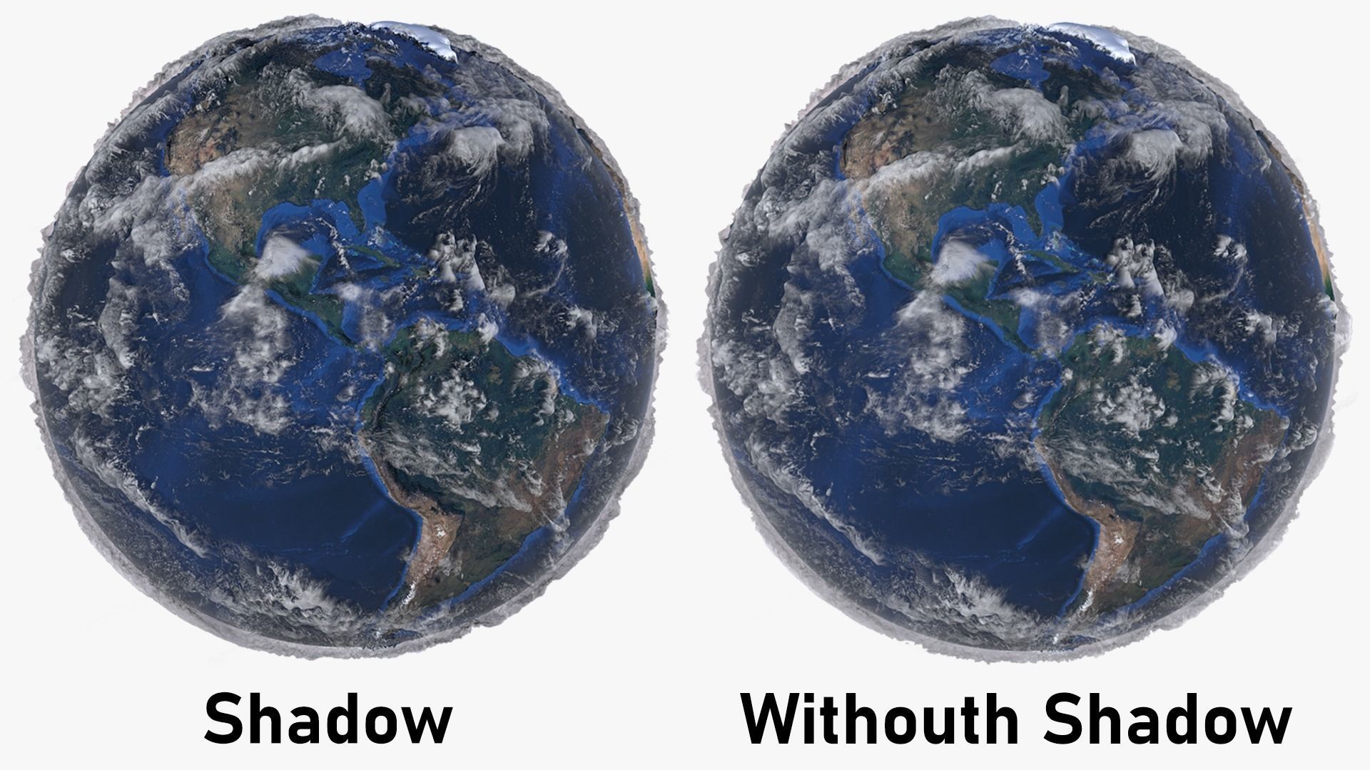 10K Relief Earth 3D Model - Bathymetry Texture 3D model_4