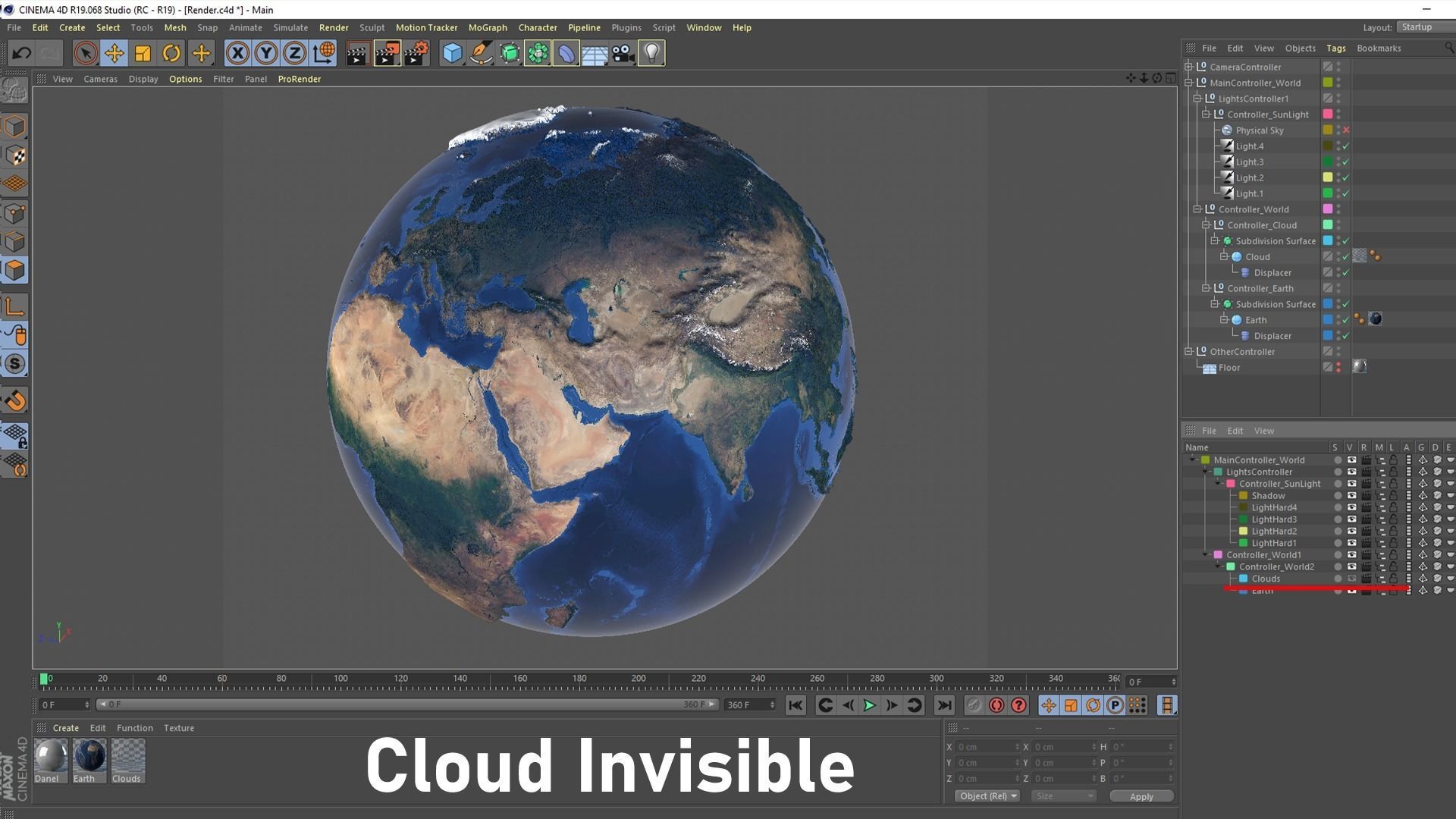 10K Relief Earth 3D Model - Bathymetry Texture 3D model_30